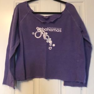 EUC vintage cut off sweatshirt. Size large